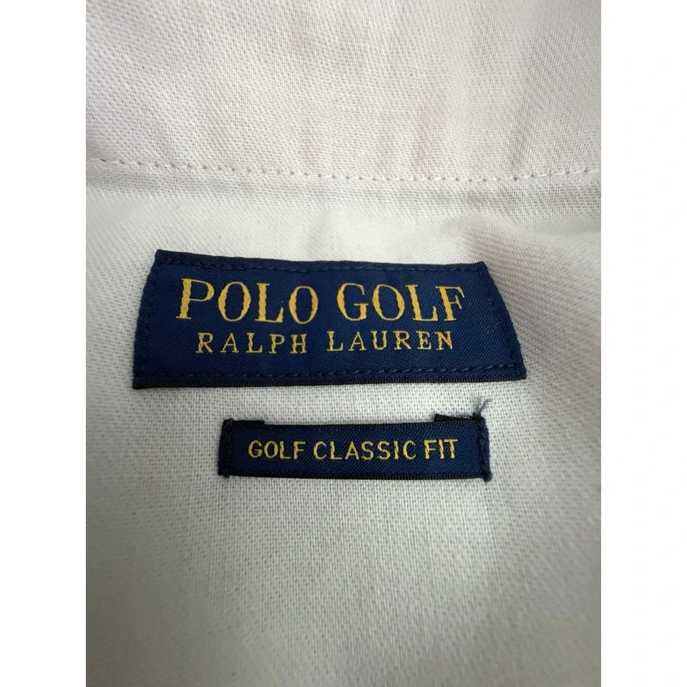 Polo Golf Ralph Lauren Shorts Men 35x8 Pink Stretch Classic Fit Chino #DD4-1